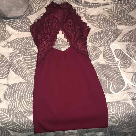 Crisscross Lace Top Dress - Picture 1 of 1